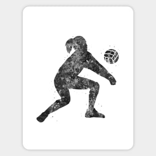 Volleyball player girl Magnet